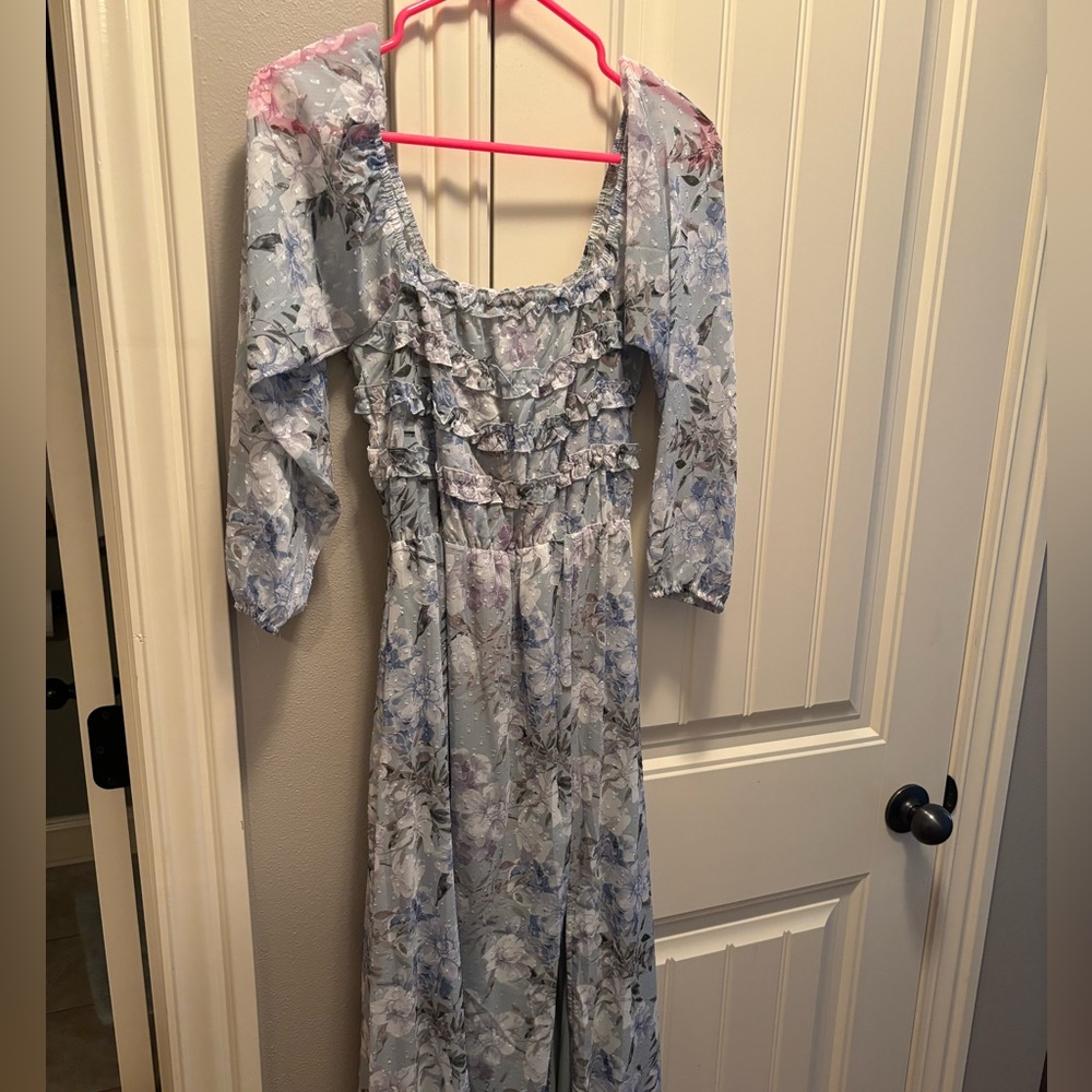 Baltic Born Blue Floral Dress